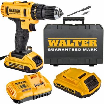 WALTER XR 24 V 5 Ah Darbeli ift Akl ?arjly Vidalama Matkap